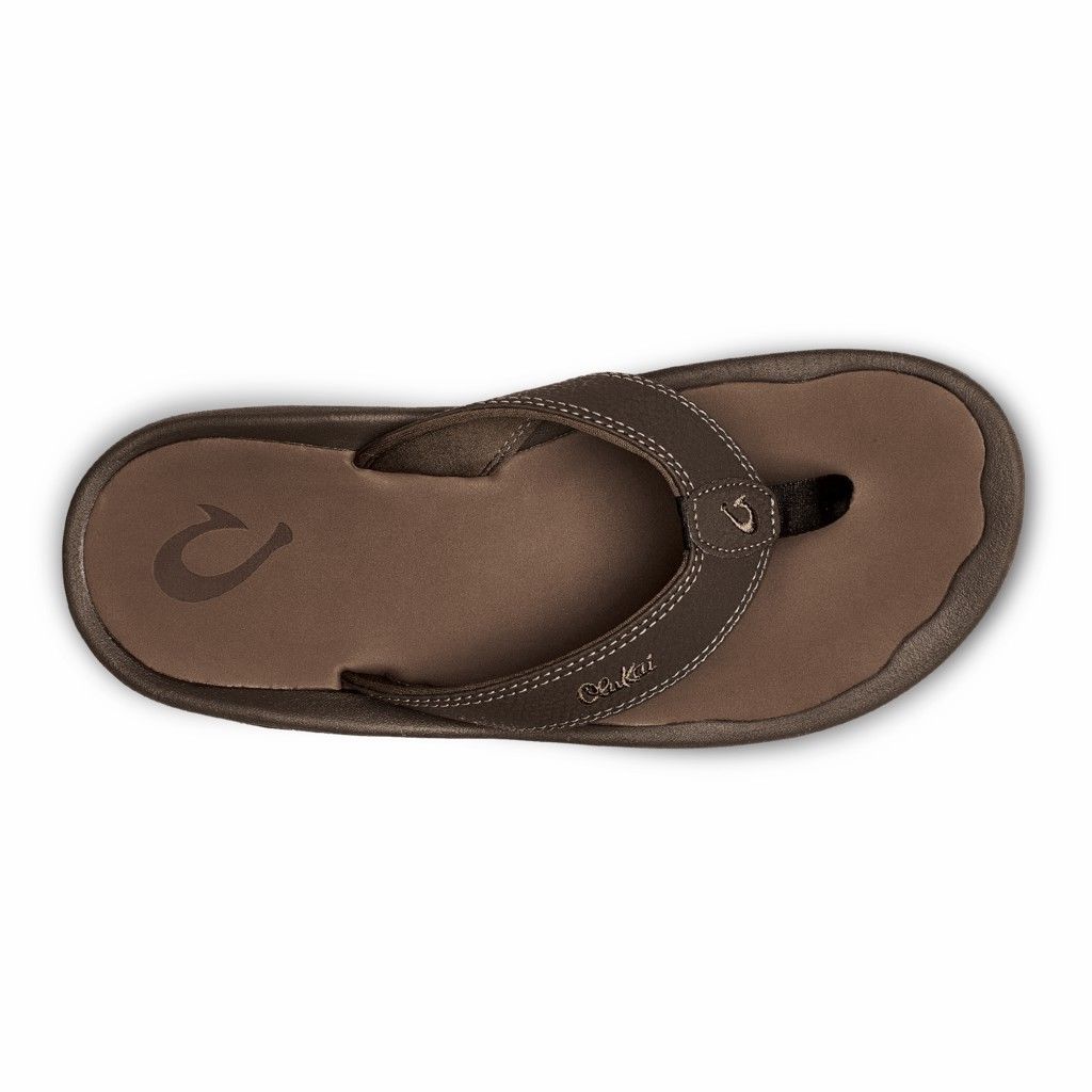 Sandalias Olukai ‘Ohana - Chanclas Hombre Cafes 20382-016